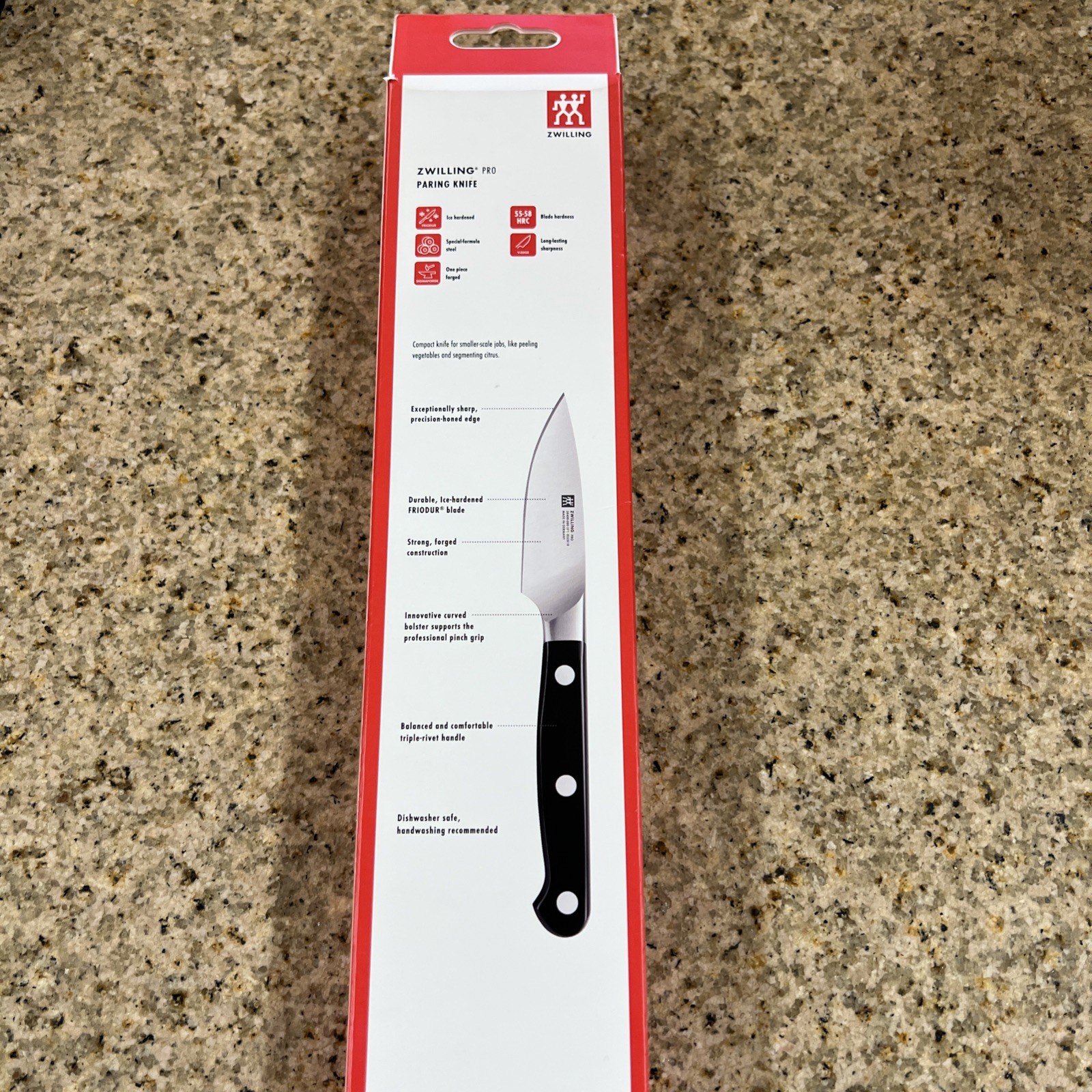 ZWILLING Pro Paring Knife 3 Inch | 80 mm (38400-083) Brand New In Box
