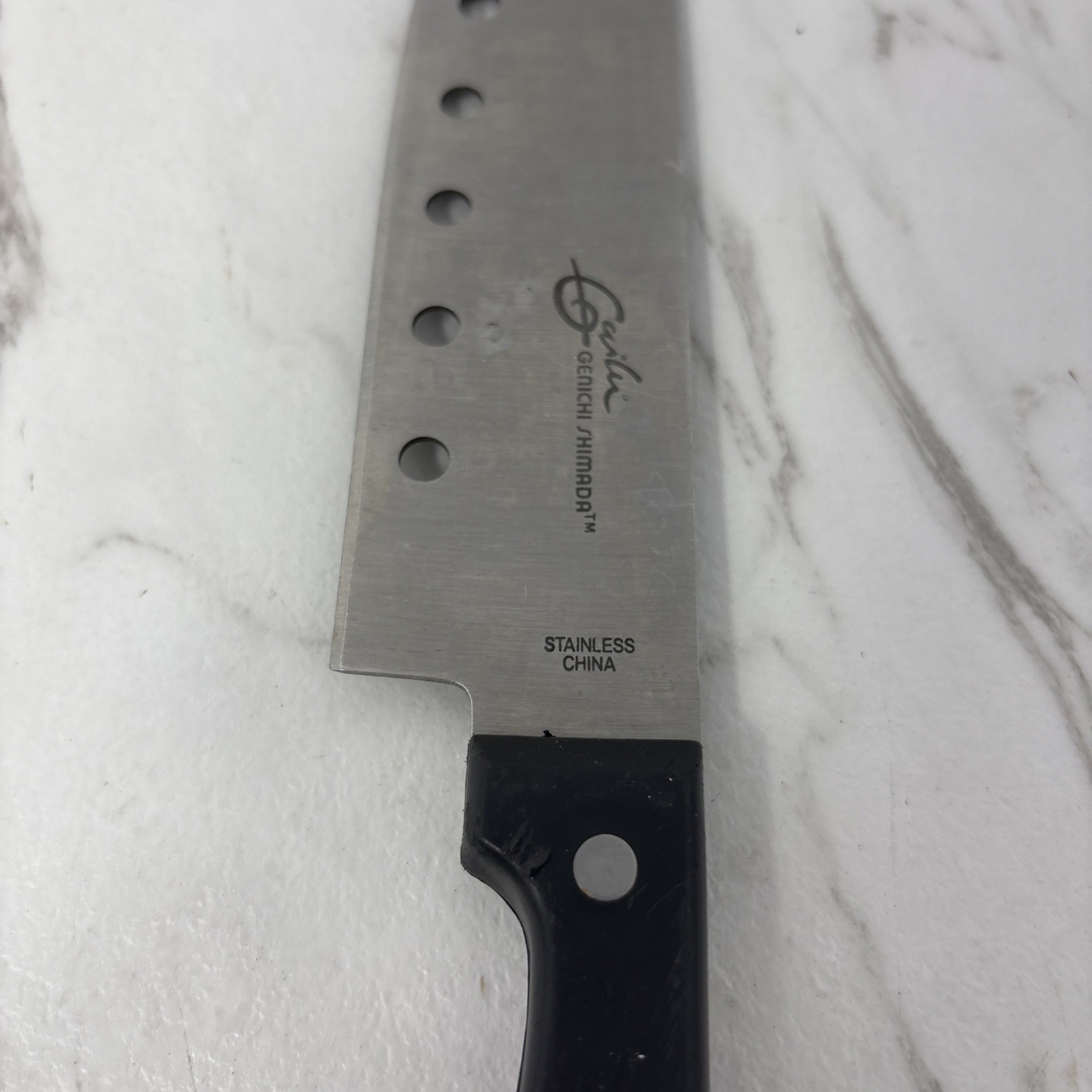 Genichi Shimada 6.5″ Santoku Chef’s Knife. Entire Length 11.25”