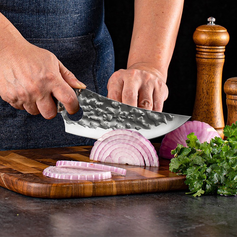 12PCS Stainless Steel Knife Set Multipurpose Chef Utility Cutting Knives