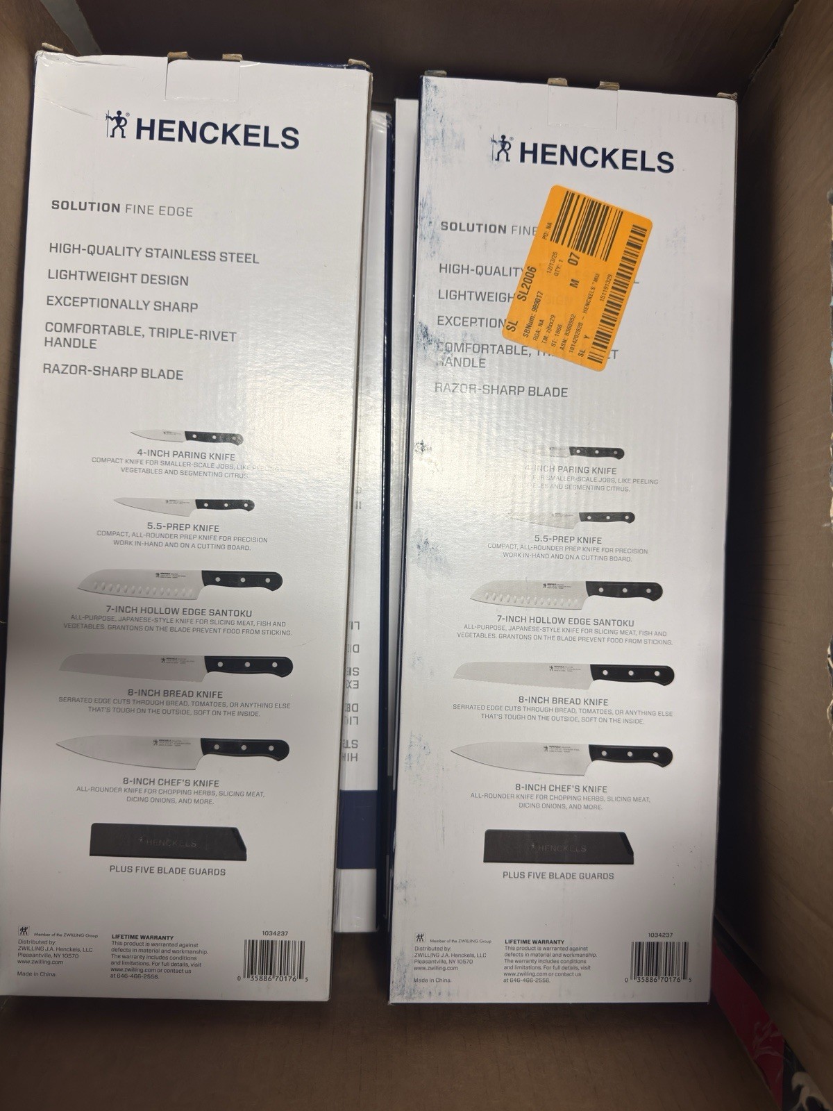 Henckels Fine Edge 10 Piece Knife Set