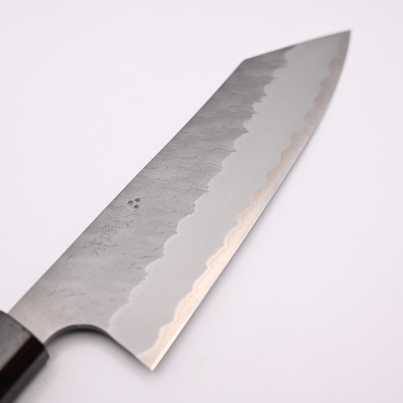 Aogami Super Bunka 180mm Handmade Japanese Kitchen Knife | Kiritsuke Santoku