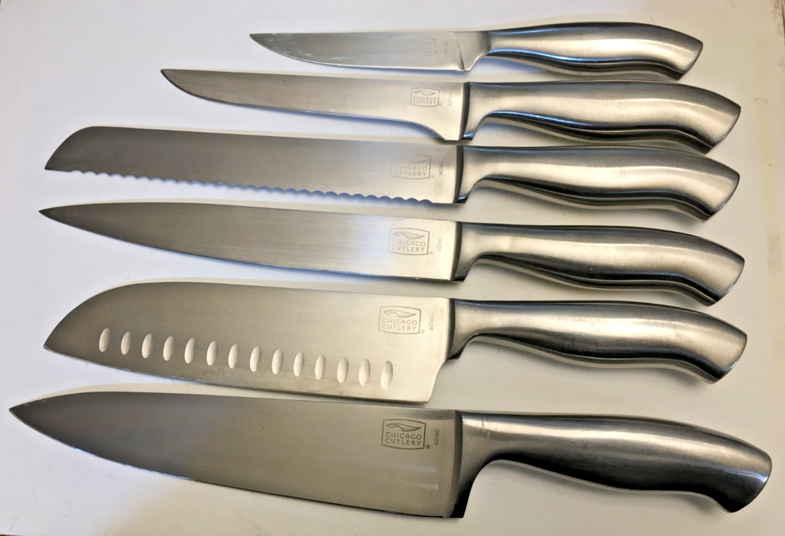 Chicago Cutlery 6 Piece Set 6D16G Excellent Condition
