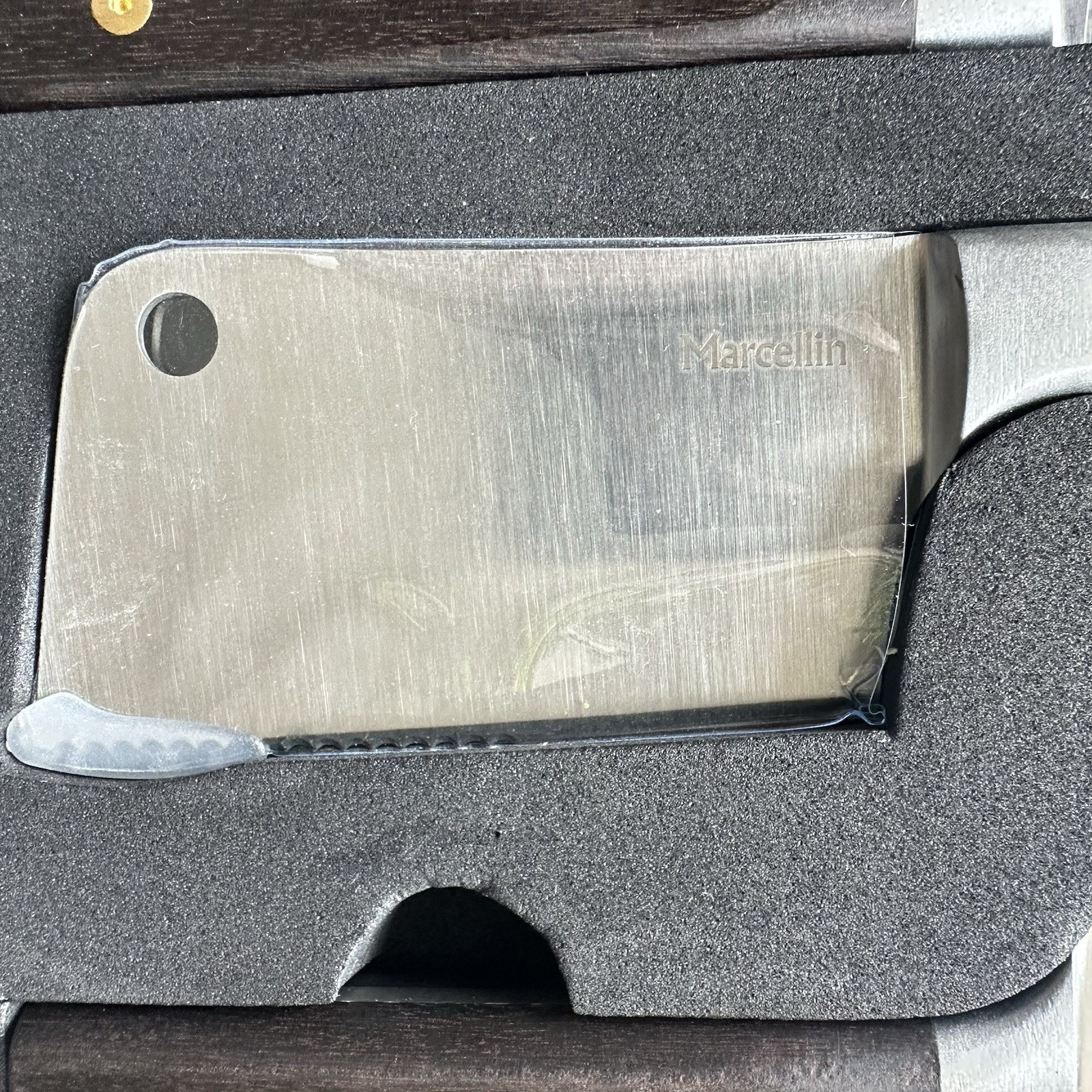 NEW Marcellin Steak Cleaver Knifes Set Of 4 High Carbon Stainless Steel Blades