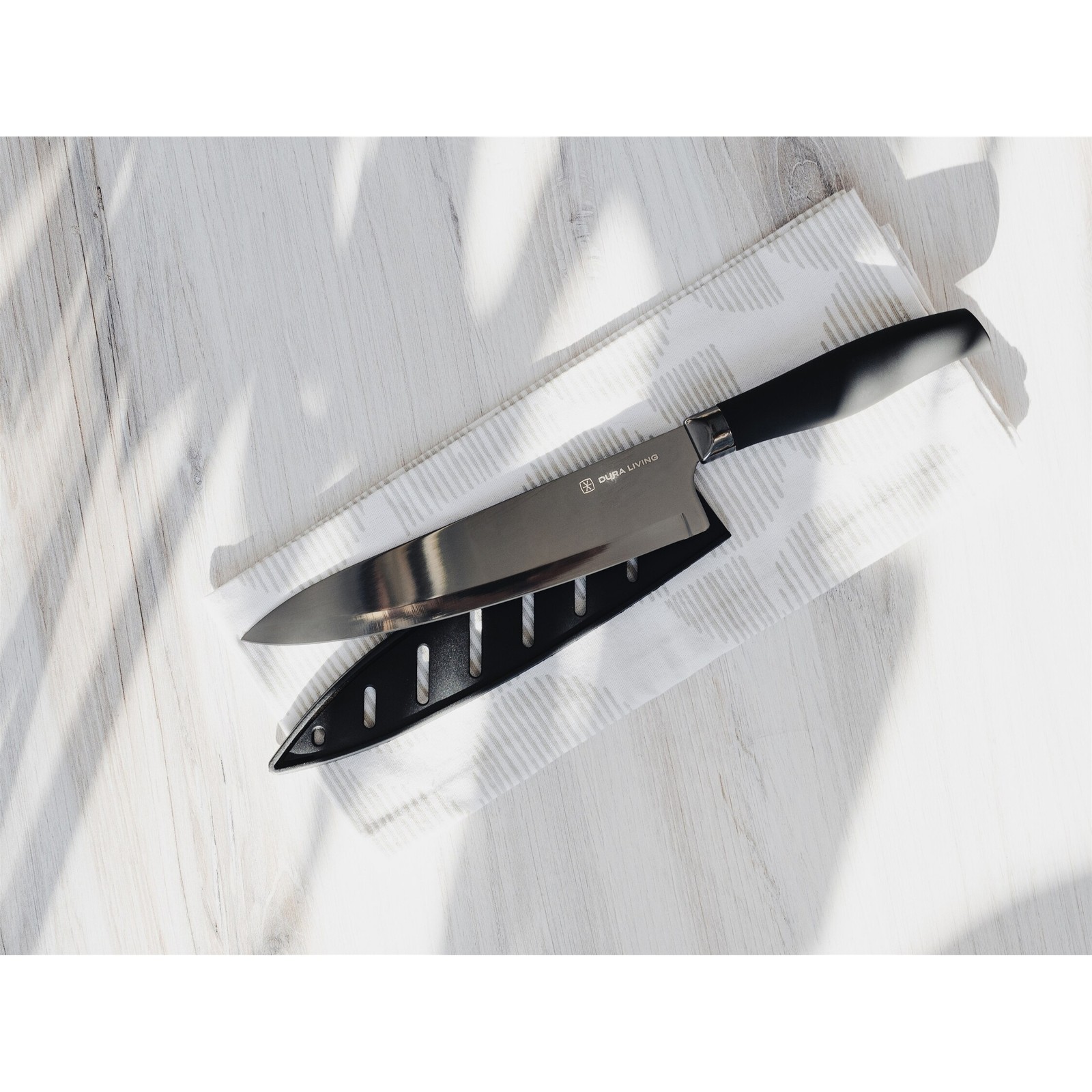 Dura Living Titan 8-inch Chef Knife – Nonstick Titanium Plated Stainless Steel