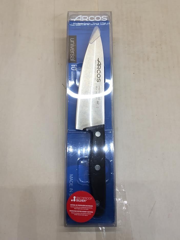Arcos Chef Knife 6 Inch Stainless Steel Cooking Knife to Cut and Peel Small Food