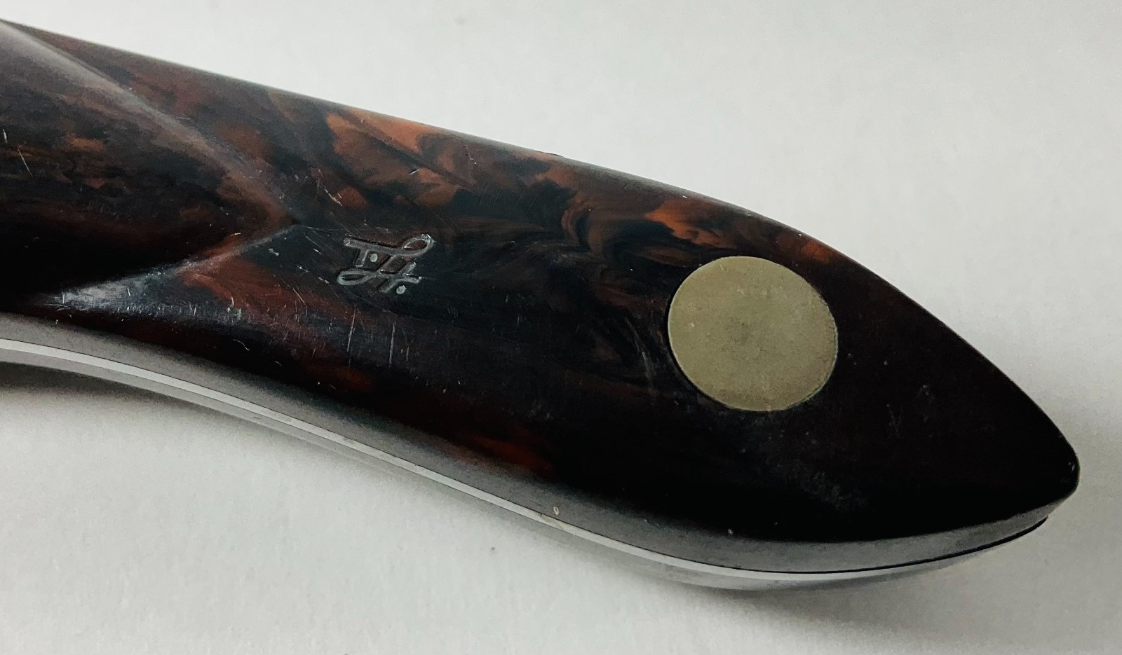 CUTCO 1721 Serrated Trimmer Knife Brown & 1759 Table or Steak Knife Black