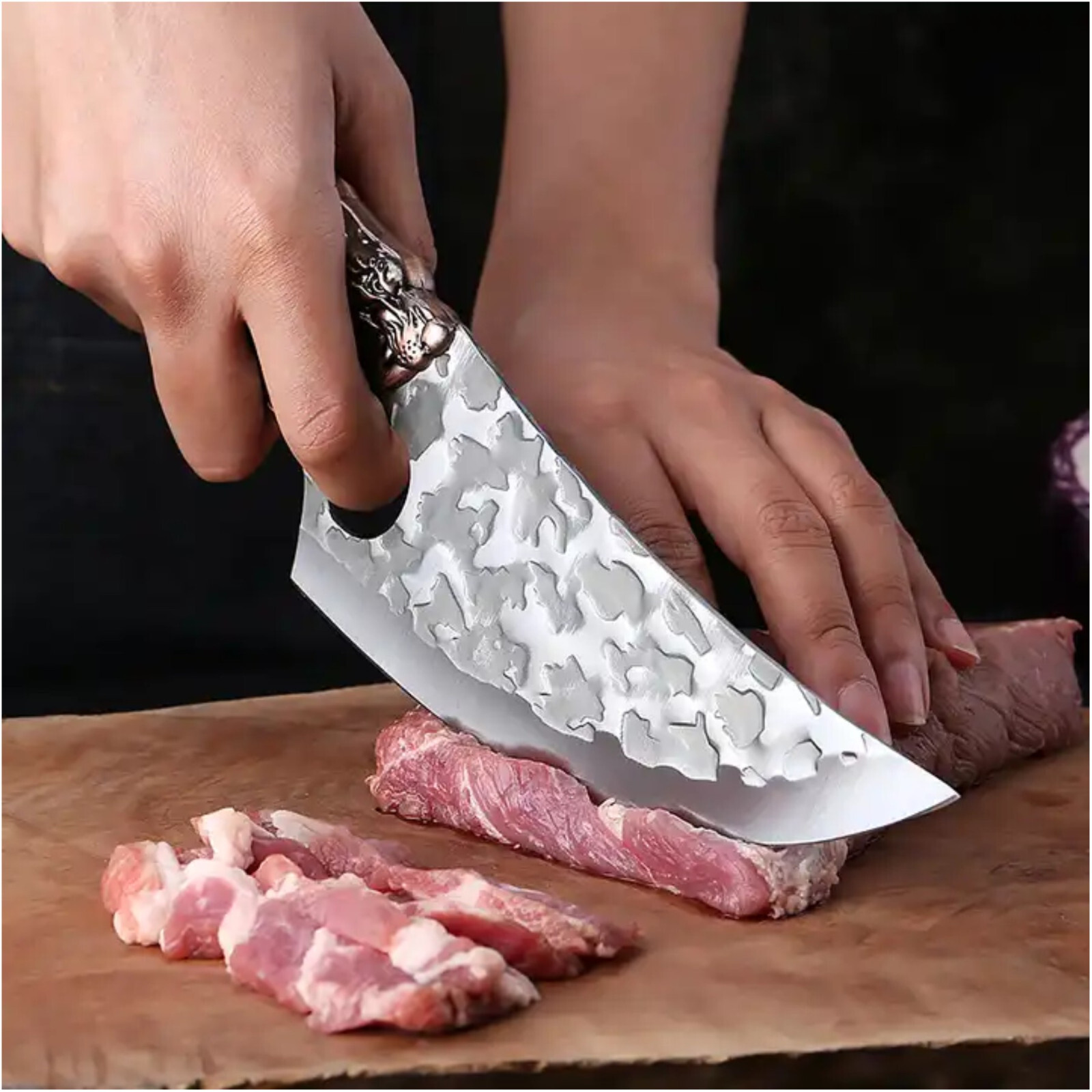 Viking knife Chef Knife Japan Kitchen Meat Cleaver Butcher Boning Knife chopping