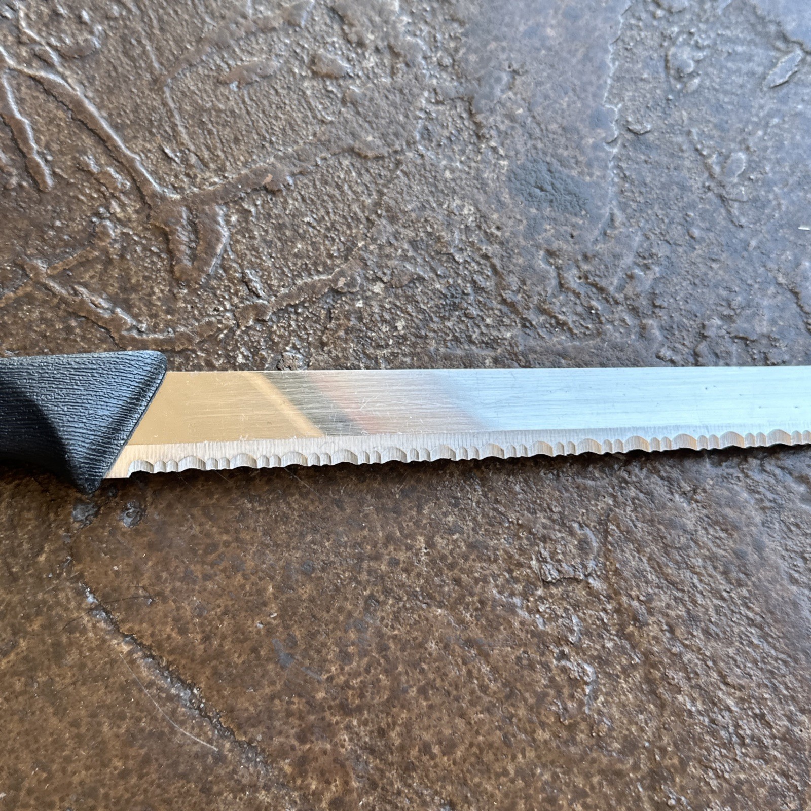 PAMPERED CHEF 9 inch Blade – Serrated BREAD KNIFE – Stainless #1285