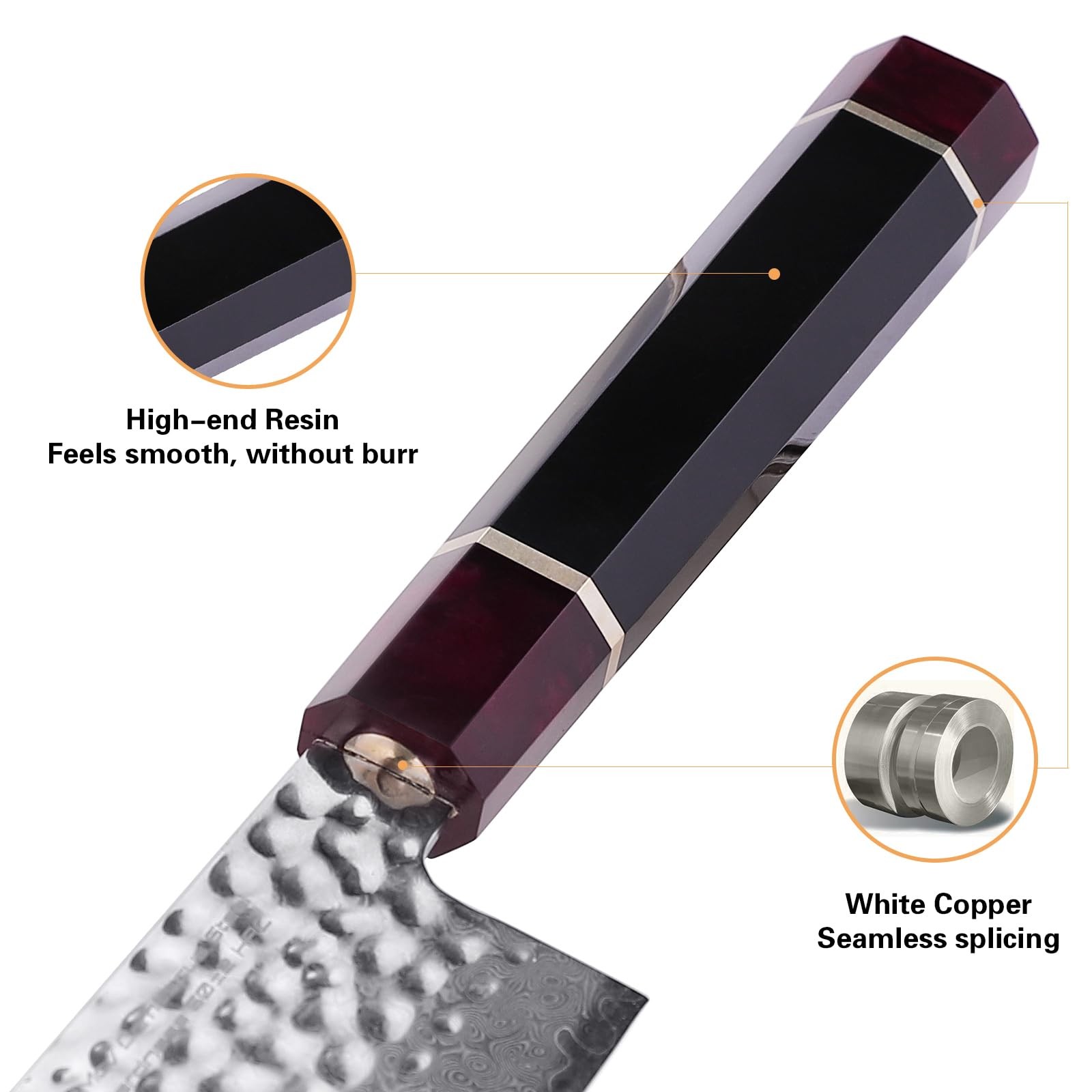 Findking Eternity Series Brisket Slicing Knife Abs Sheath Sharp Carving Knife