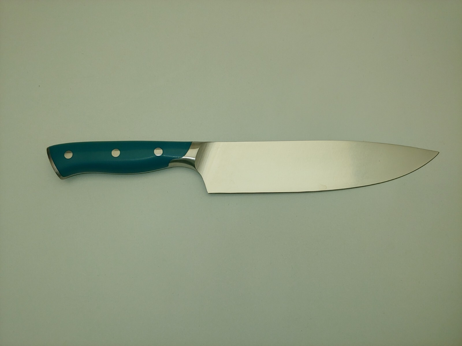 The Pioneer Woman Turquoise Teal Blue Handle 8″ Chef’s Knife Stainless Steel