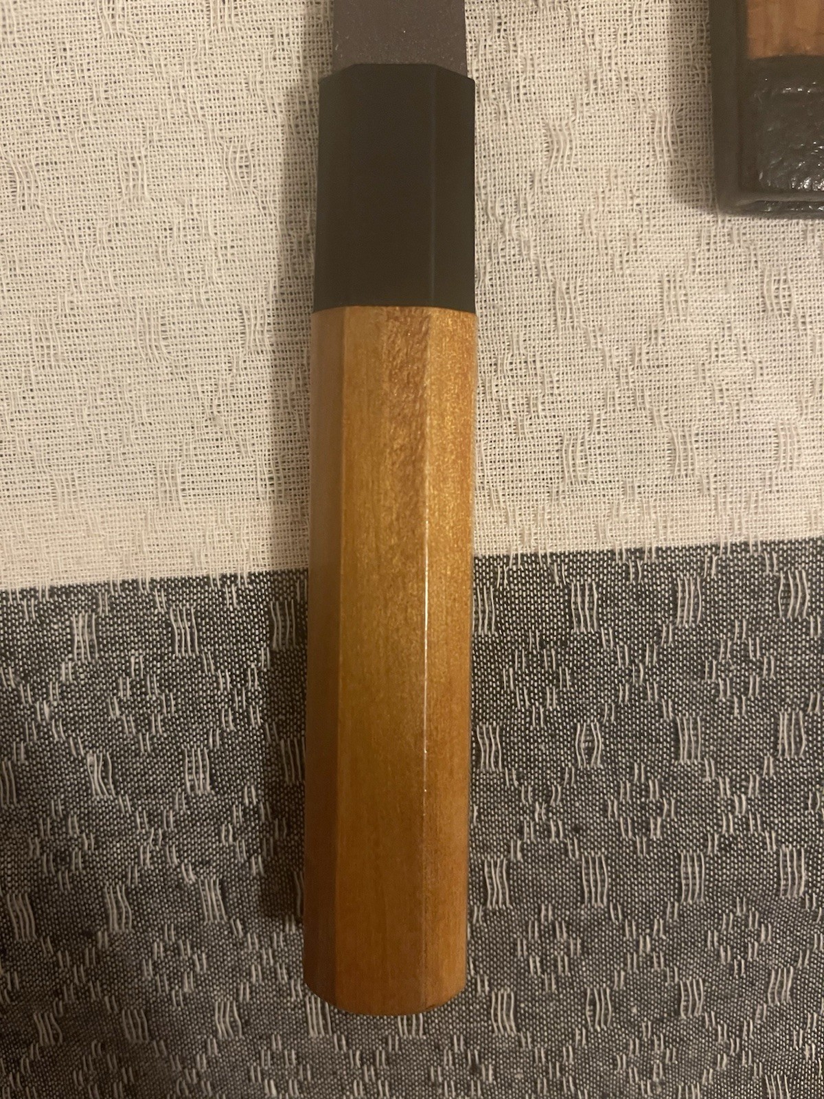 Japanese Yanagiba Knife 220mm Kurozome 黒染め +Saya kitchen knife