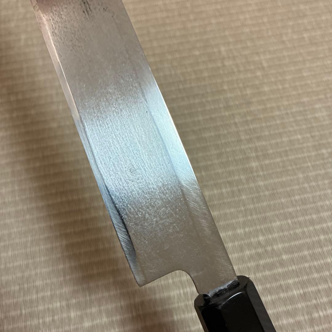 Masamoto Honyaki Yanagiba Japanese Knife Whit Steel #1 Ebony 305mm Sharpened