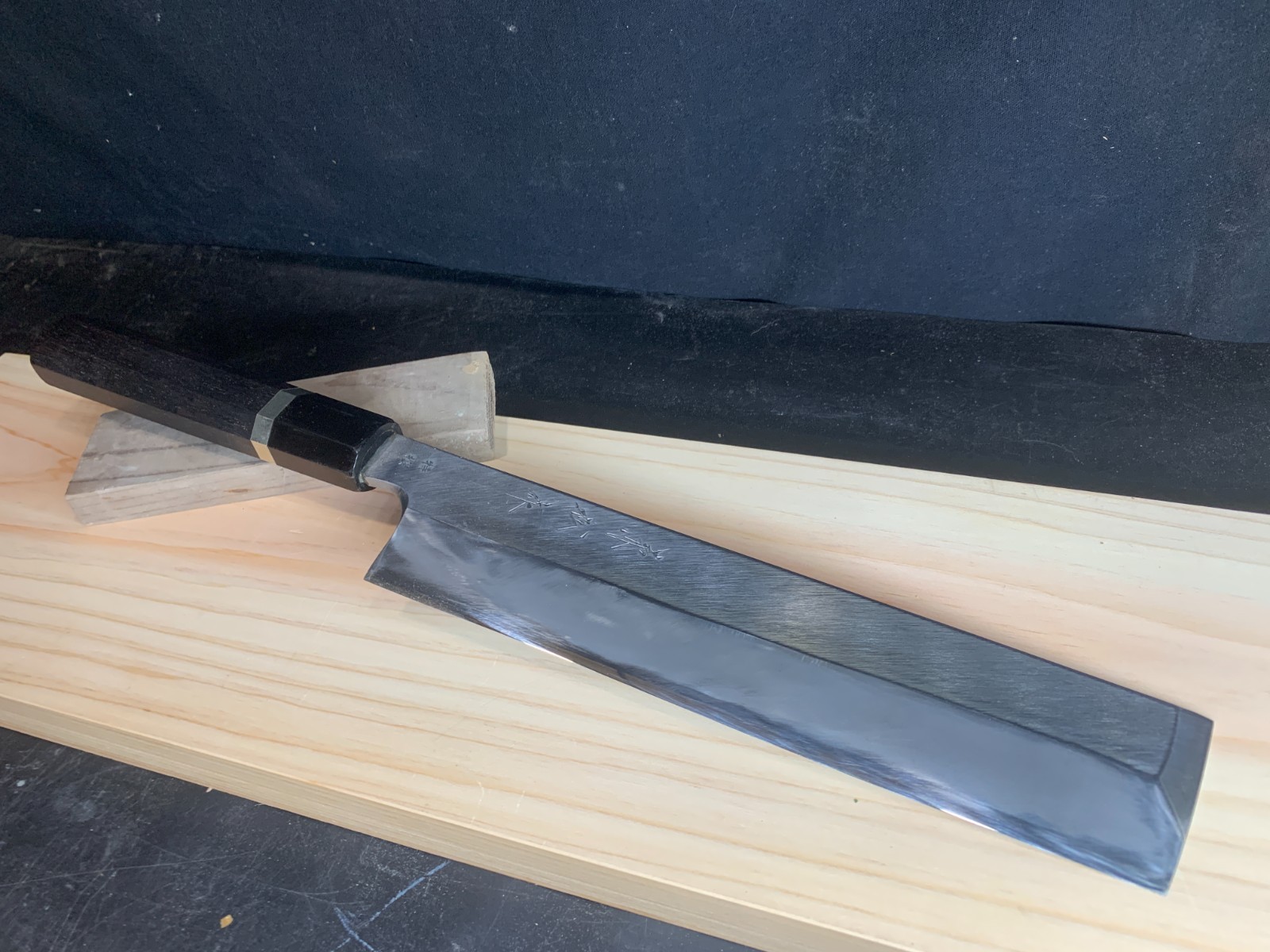 Sharpened: Japanese Kitchen Knife-Large heavy usuba 39-22cm by Kanematsu