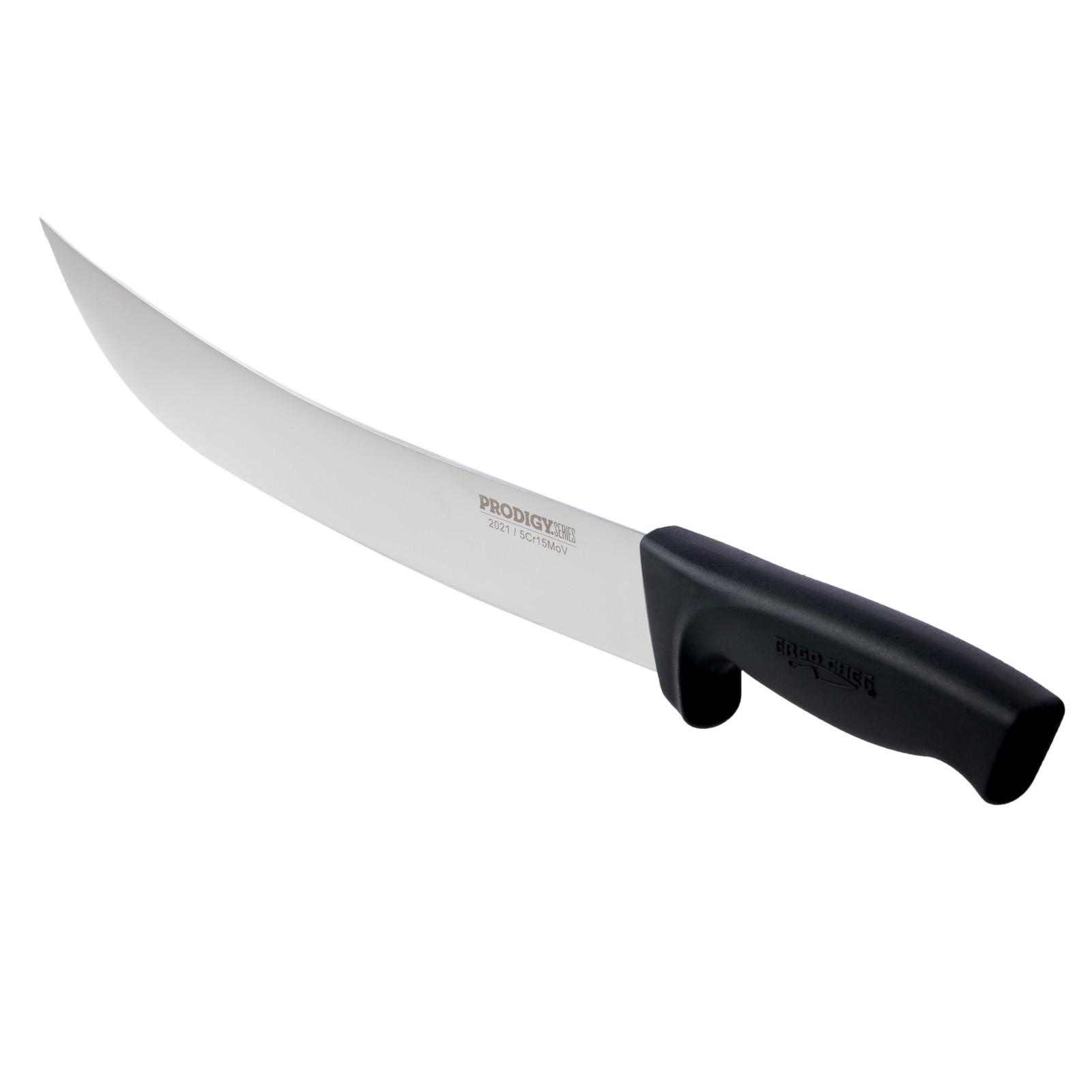 Ergo Chef 12-Inch Curved Cimeter Knife Non-slip handle Black PRODIGY SERIES