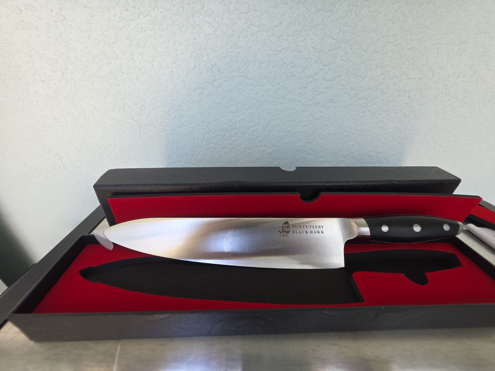 Tuo Cutlery Black Hawk Chef Knife 10″