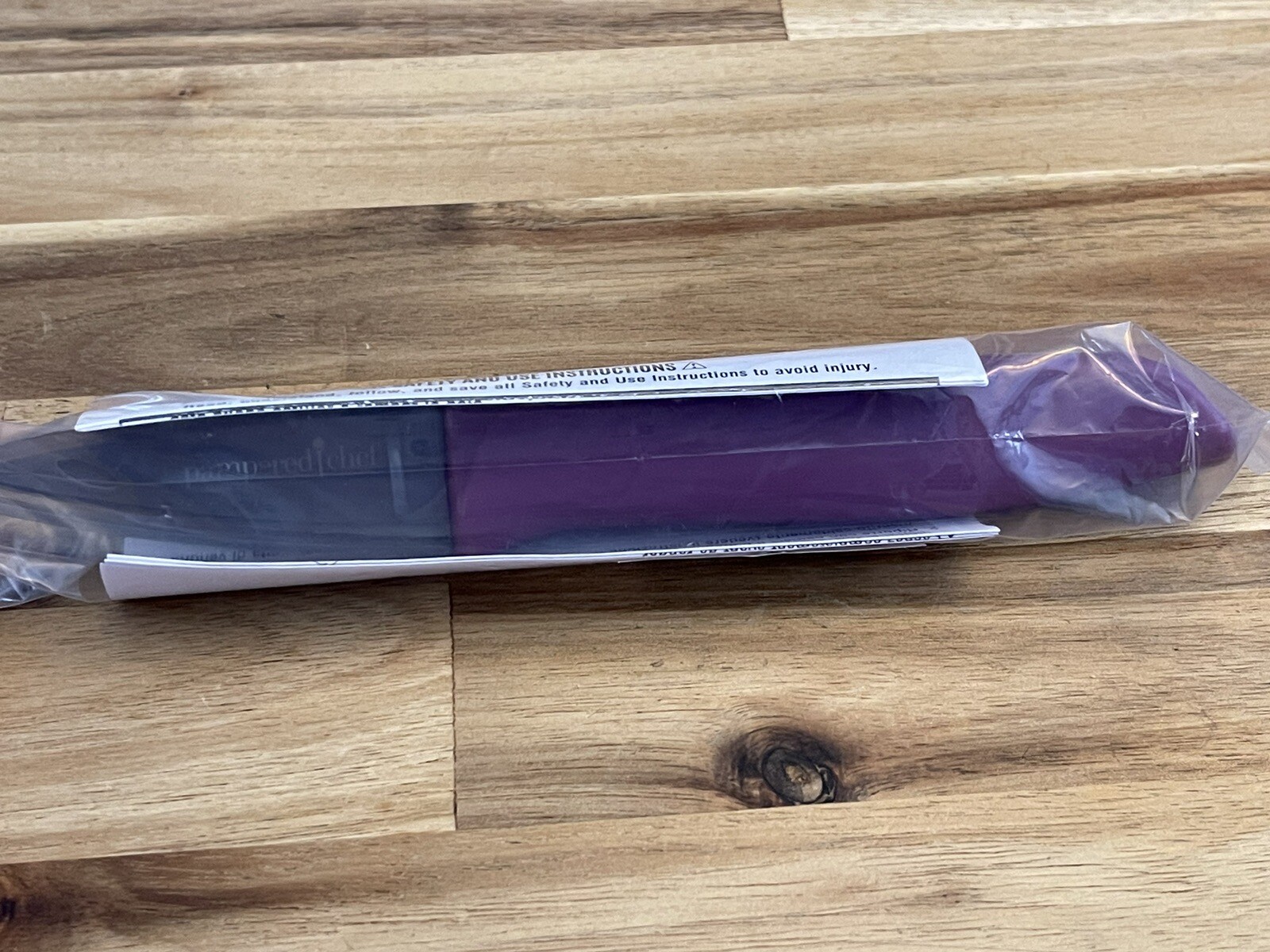 Pampered Chef Coated Paring Knife New In Package 2.75 Inch Blade Silicone Coated