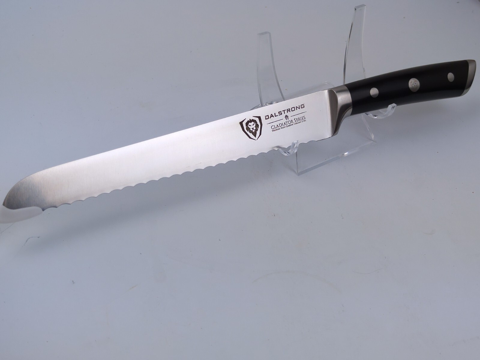 Dalstrong GLADIATOR Series 9″ BREAD Knife, PREMIUM High Carbon GERMANSteel NEW