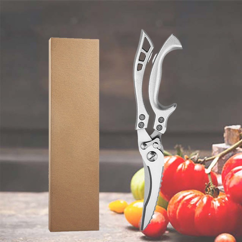 1-7PCS Stainless Steel Kitchen Knives Set Sharp Chef Scissors Cooking Items