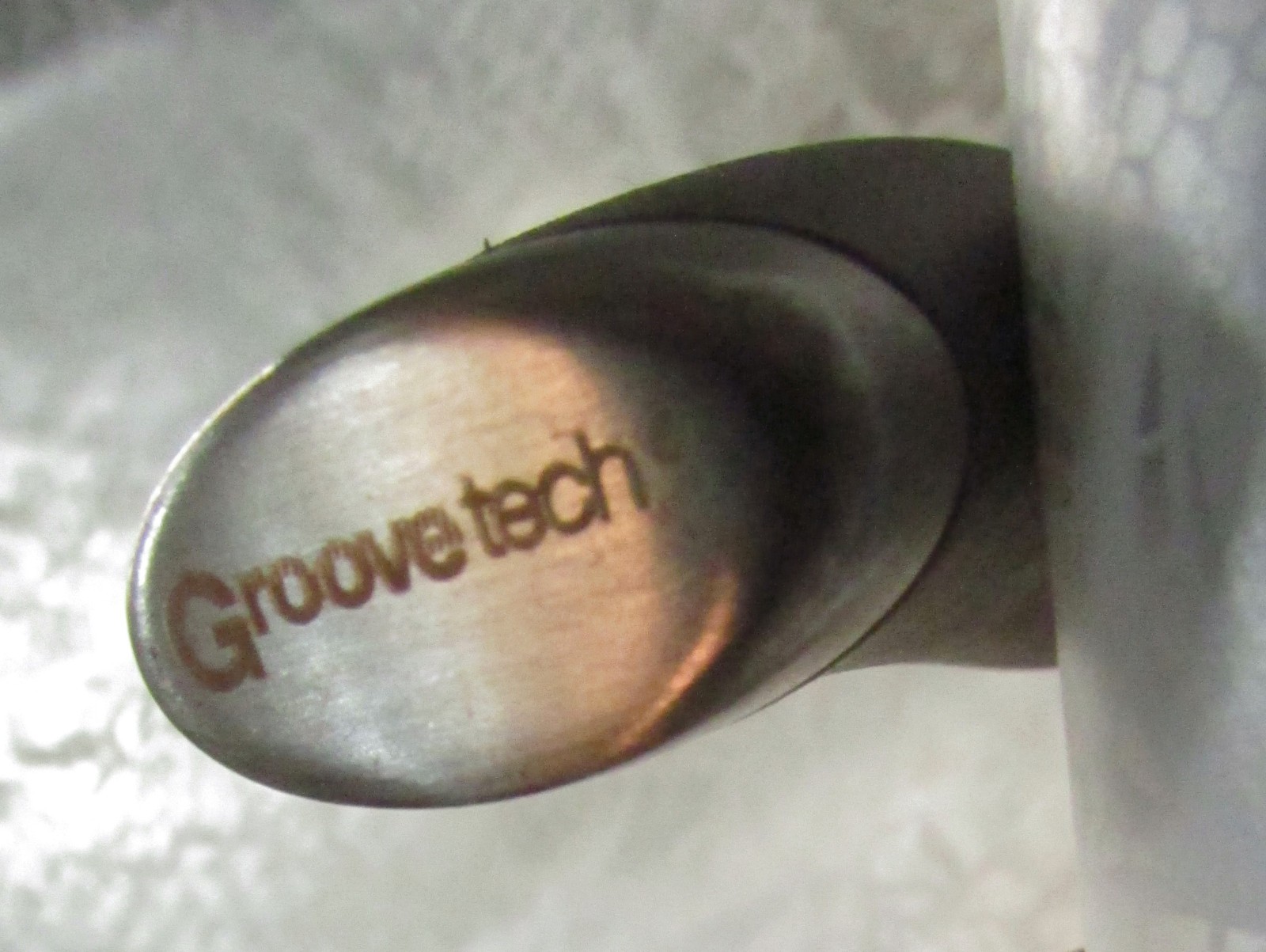 Groove Tech 3″ Blade Chef Kitchen KNIFE with SHEATH & Black Rubber Handle USA