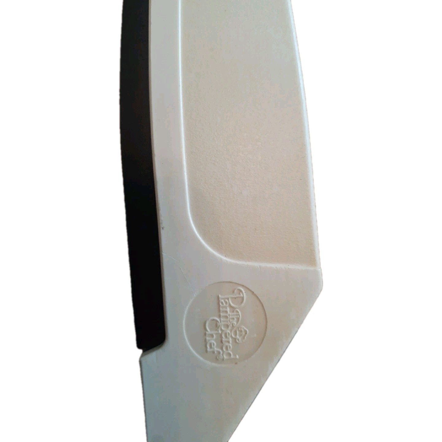 Pampered Chef 1046 Utility Knife with Sharpening Case 5″ Blade Vintage