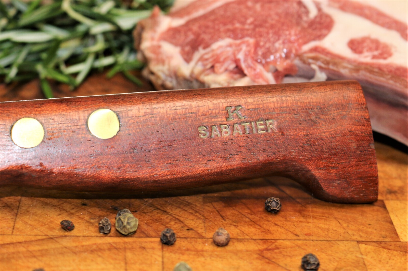 BUTCHER 5 3/8 IN (14 CM) – STAINLESS STEEL – PALISSANDER WOOD