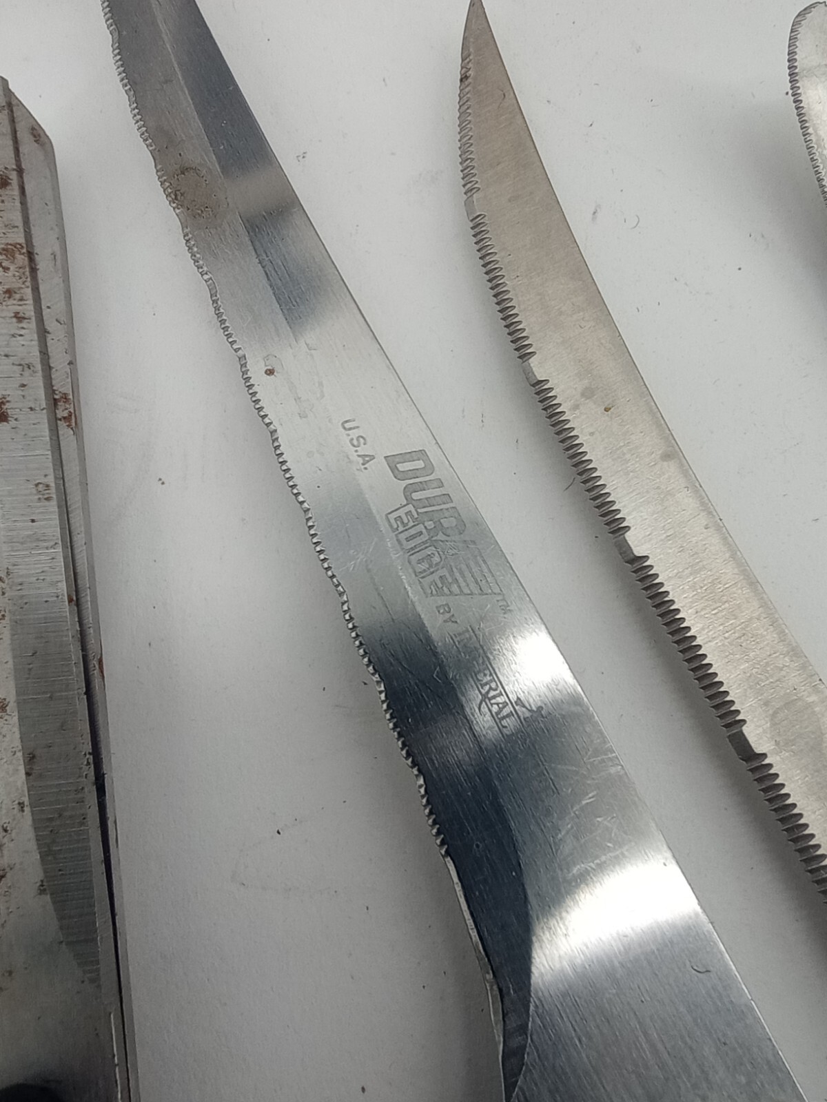 Vintage Kitchen Knives Lot of 37 With Plastic Handles