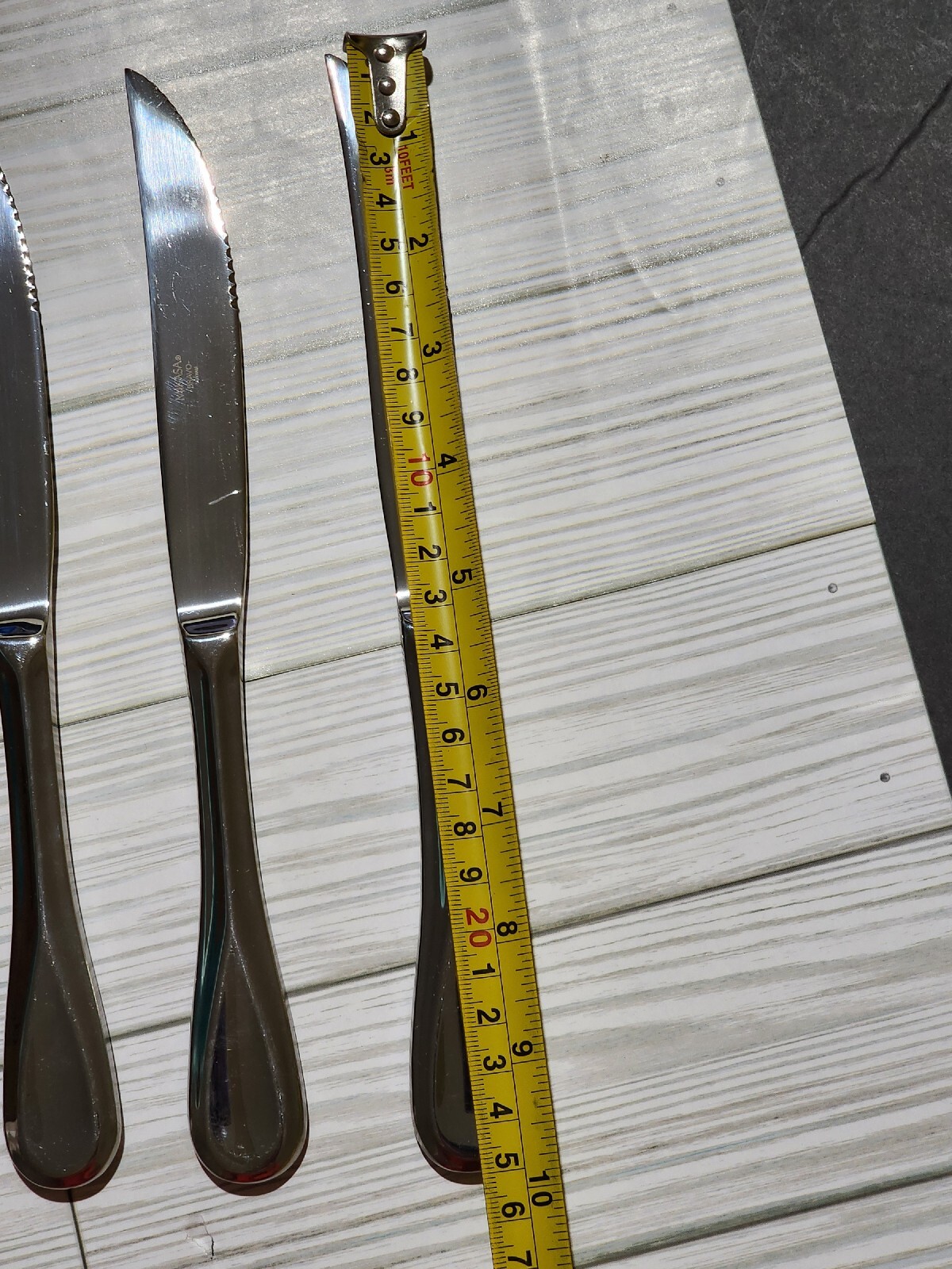 Mikasa Bravo Catering/Steak/Butter Knives Serrated Stainless Steel Vietnam Lot