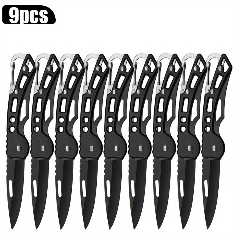3-18PCS Stainless Steel Folding Utility Kitchen Knife Professional Cooking Tool