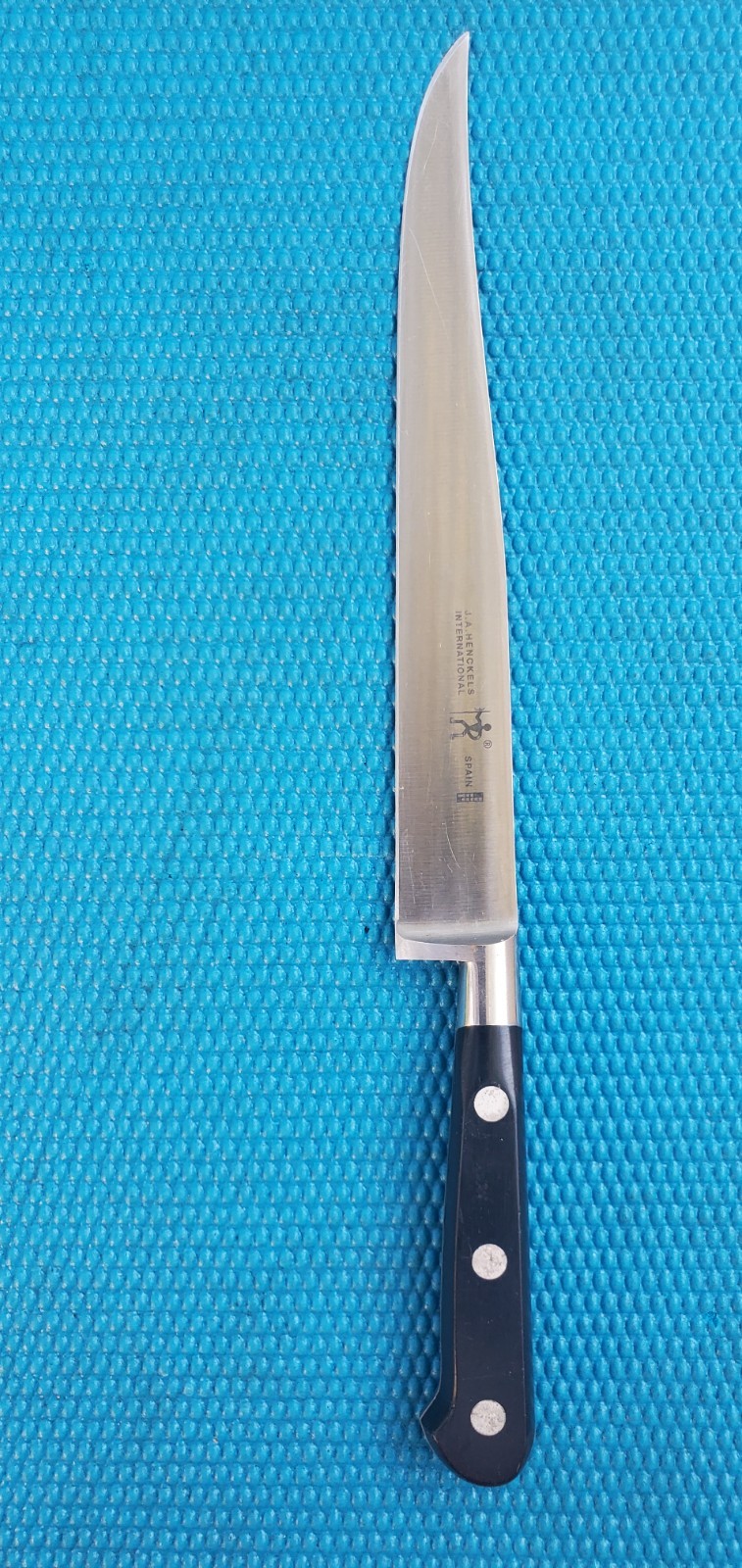 J A Henckels 200 mm 8″ Slicing Carving Knife Full Tang Spain Sabatier Sharp!