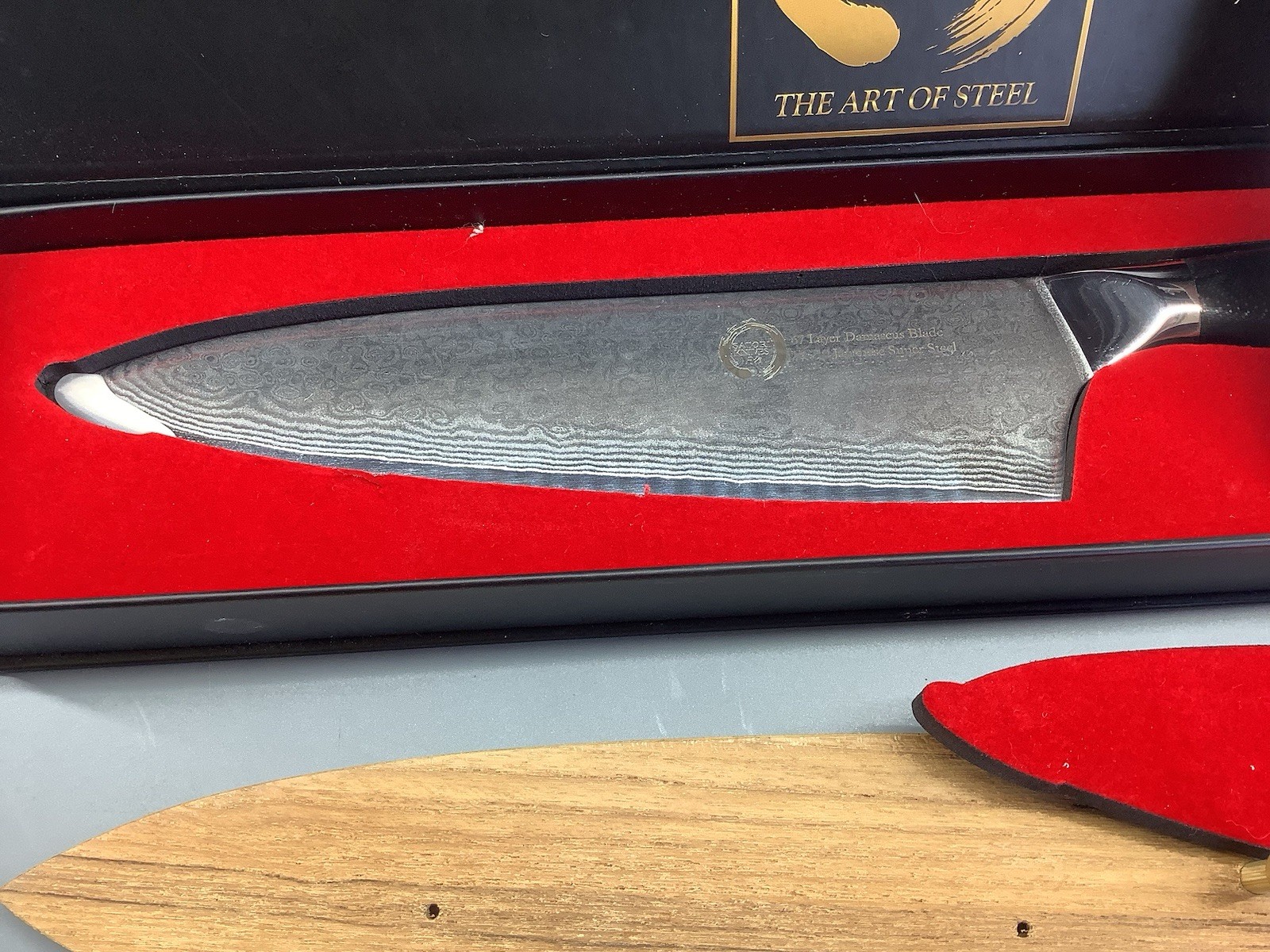 8″ Gyuto Chef Knife Vg-10 67 Layer Damascus W Sheath Satori Knives New