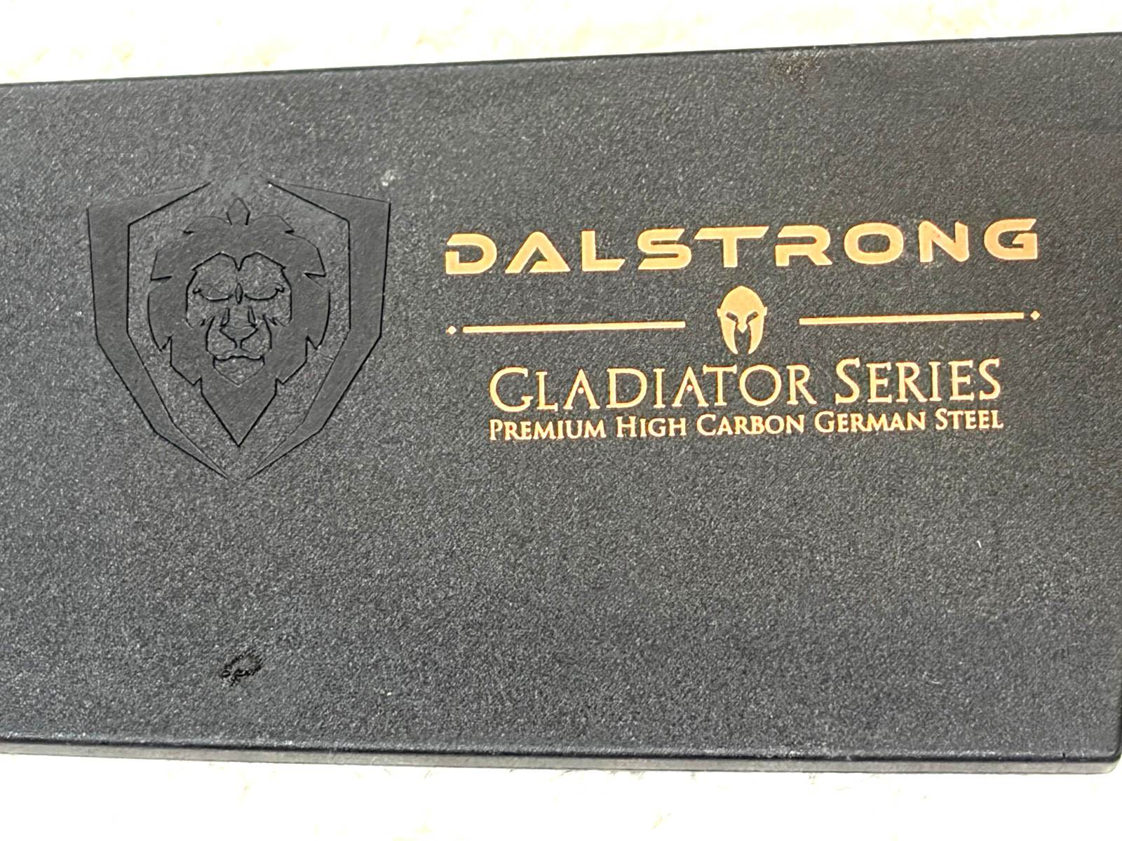 Dalstrong Gladiator Series 5″ Santoku Knife and Cover