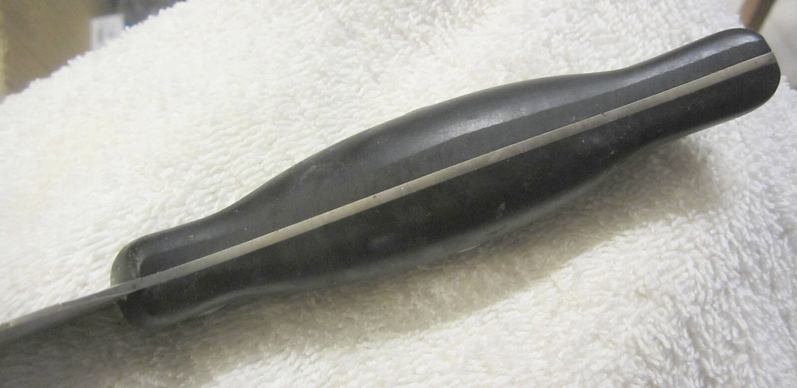 12.5″,ad Sharper Image Full Tang chef Carving Slicing Knife 7.5″ Blade,VTG