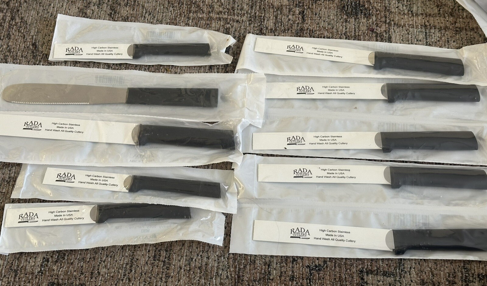 Set of 29! RADA CUTLERY COOKING ESSENTIAL W227 R140 R105 Steak Paring Knives