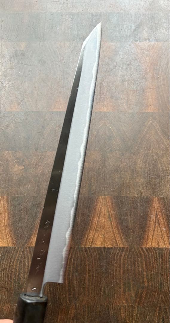 Tsukiji Blue Steel Yanagiba Knife 240mm Sashimi Japanese Chef Knife