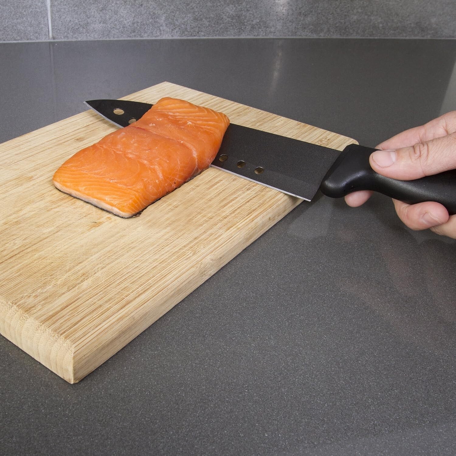 Versatile 8-Inch Stainless Steel Nonstick Knife Set for Home & Professional Use