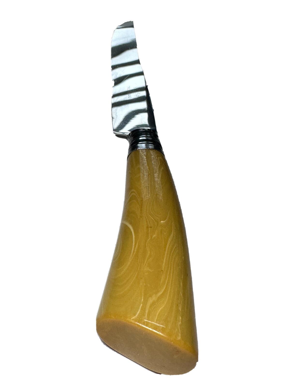 Boker Tree Brand 8 Inch Carving Knife Plastic Carmel Color Wood Replica Handle