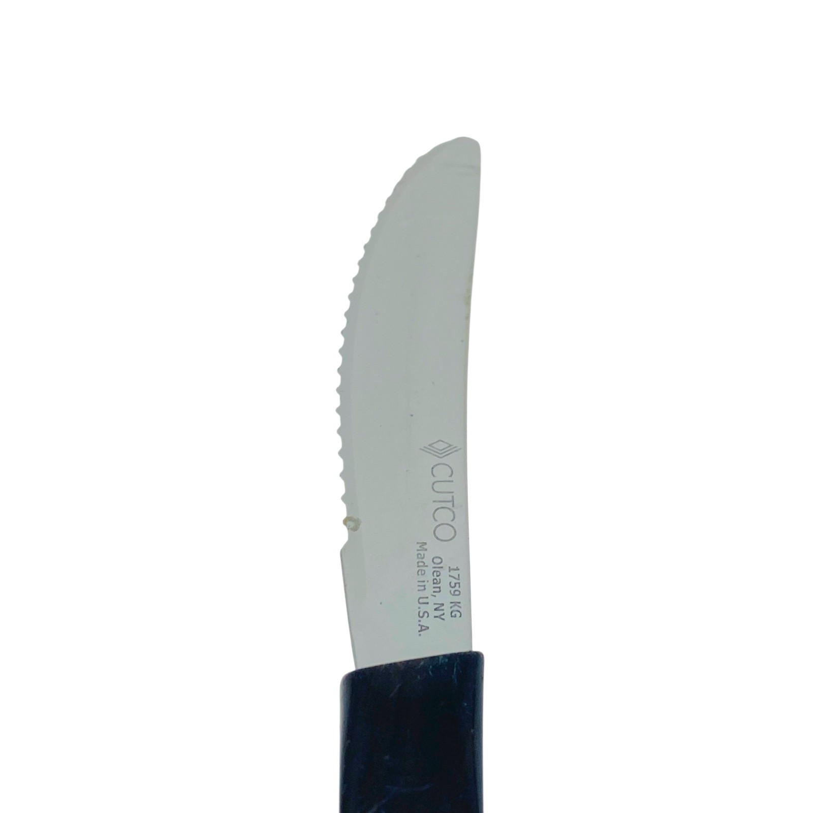 Cutco 1759 KG Utility Knife Black Handle Made in USA