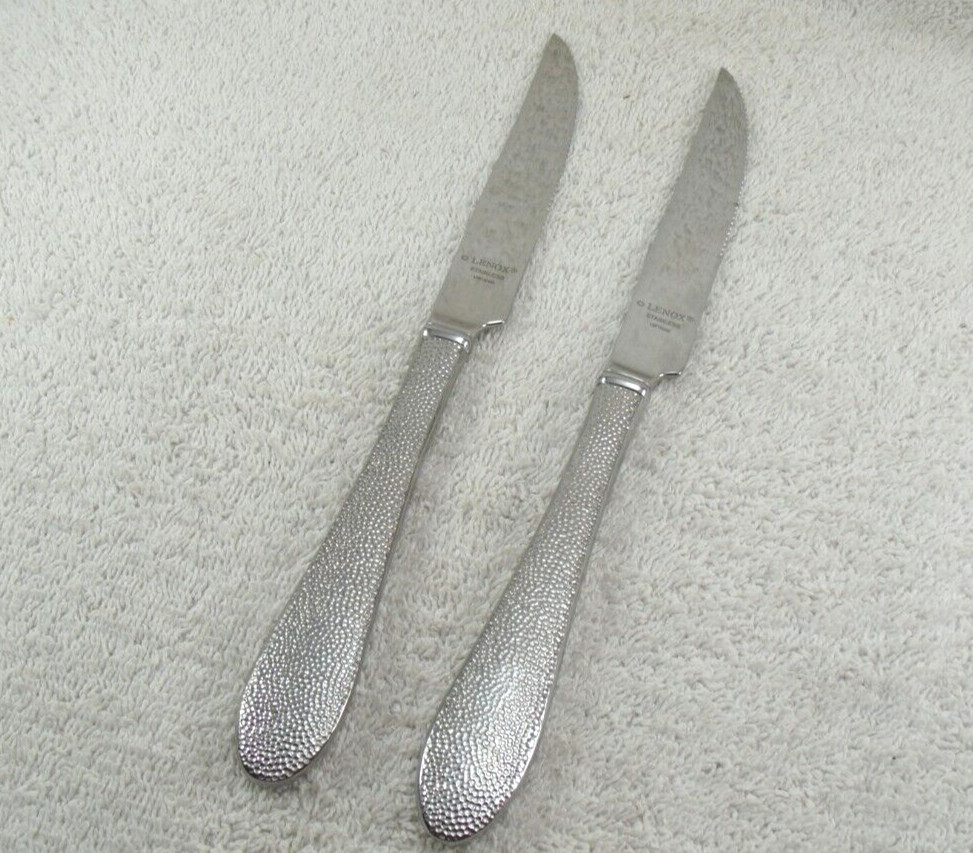 Garvey Haveson steak knife Lenox 18/10 Solid Handle Stainless Flatware Vietnam