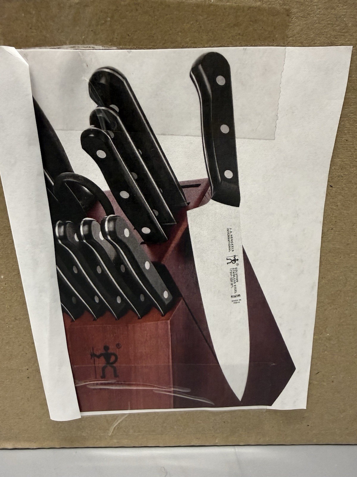 HENCKELS Dynamic Fine Edge Razor-Sharp 14 pc Knife Block Set German Engineered