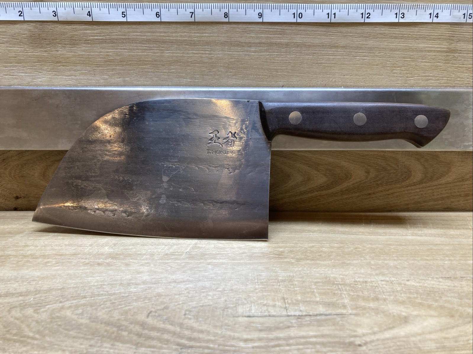 ENOKING Serbian Chef Knife 6.7 Inch, Handmade Professional Meat Cleaver Knife wi