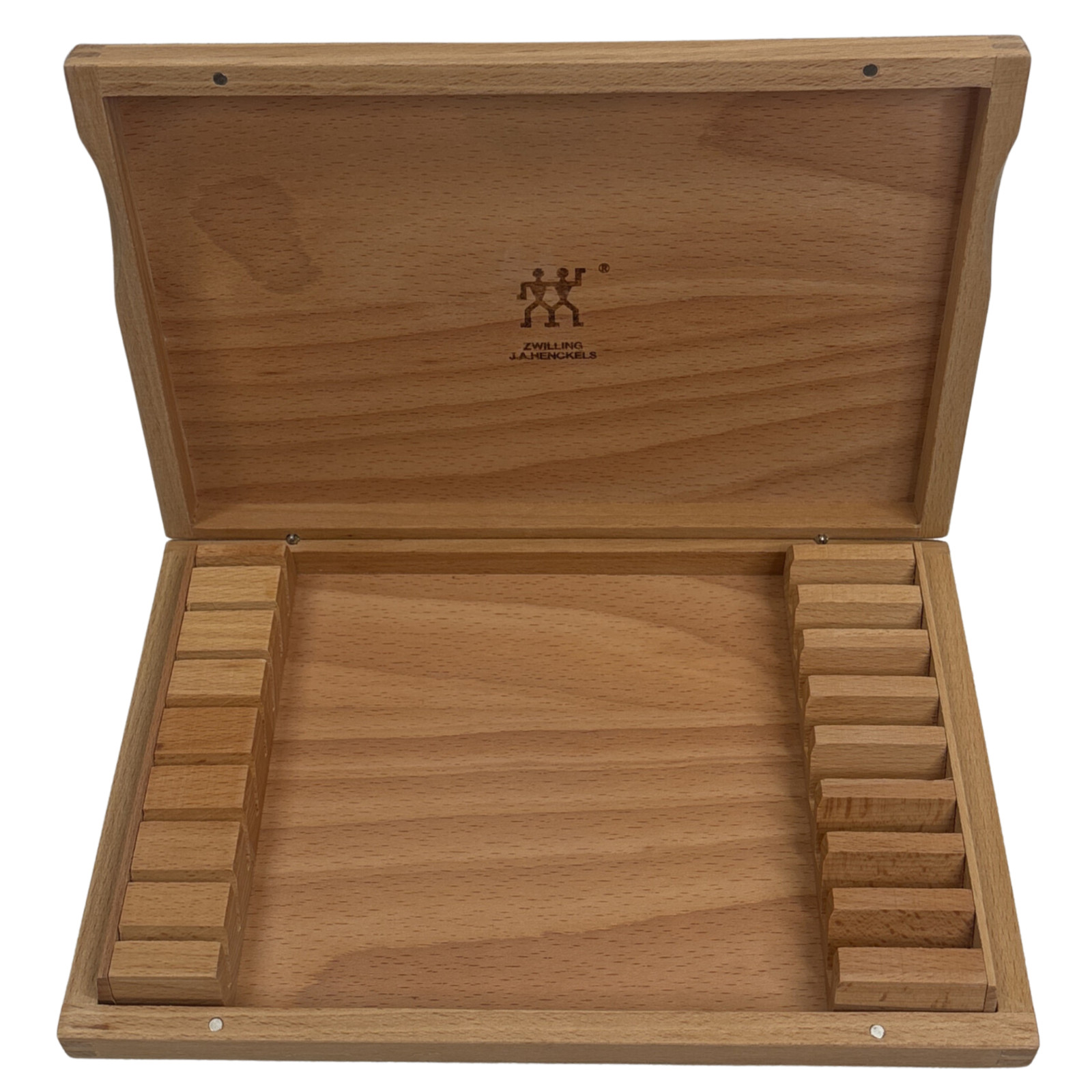 ZWILLING J.A. HENCKELS Wooden Knife Storage Box for 8 knives 10.5’x7″ Box only