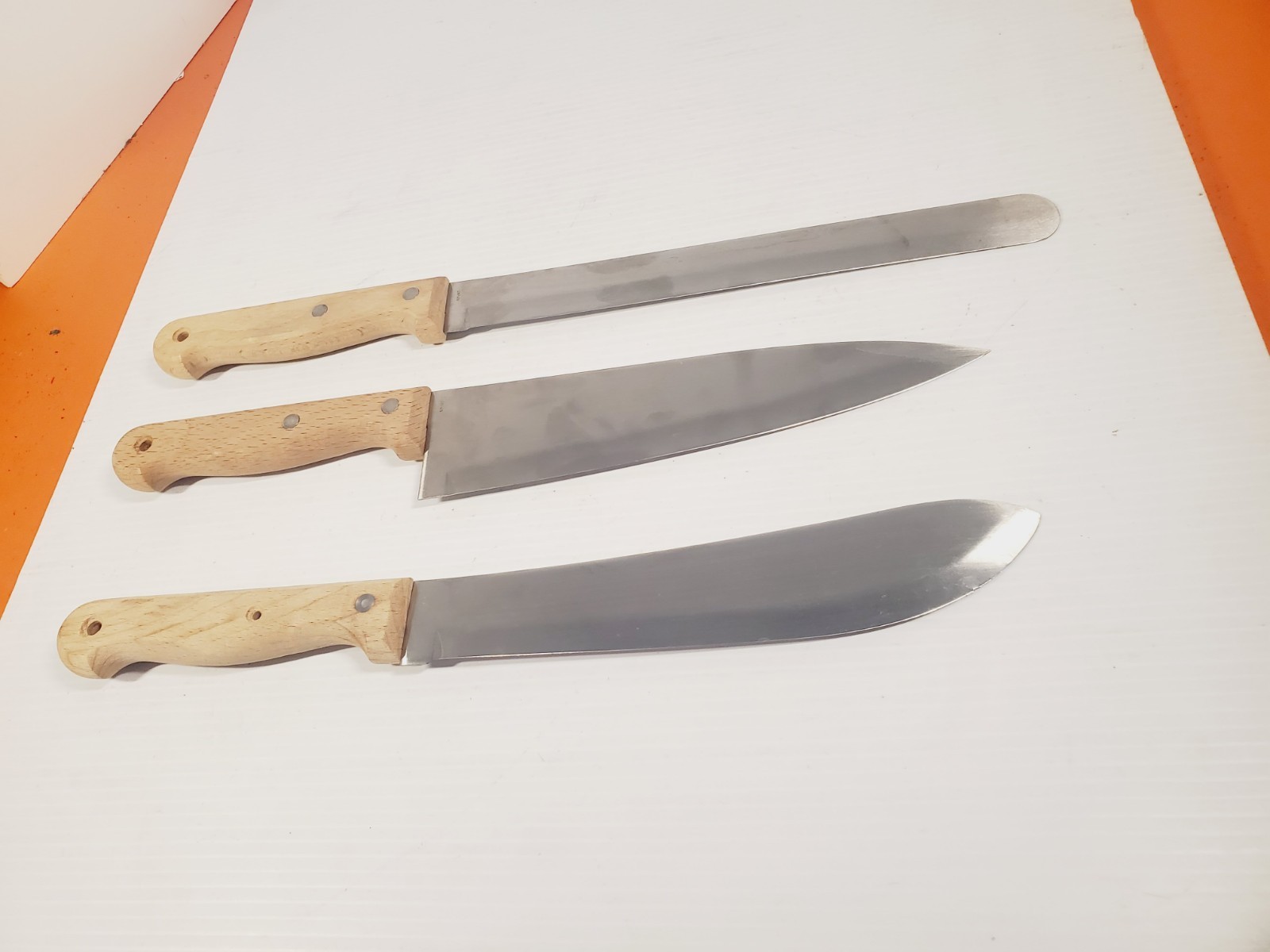 Chef’s Collection knife Set 3pcs Stainless Steel