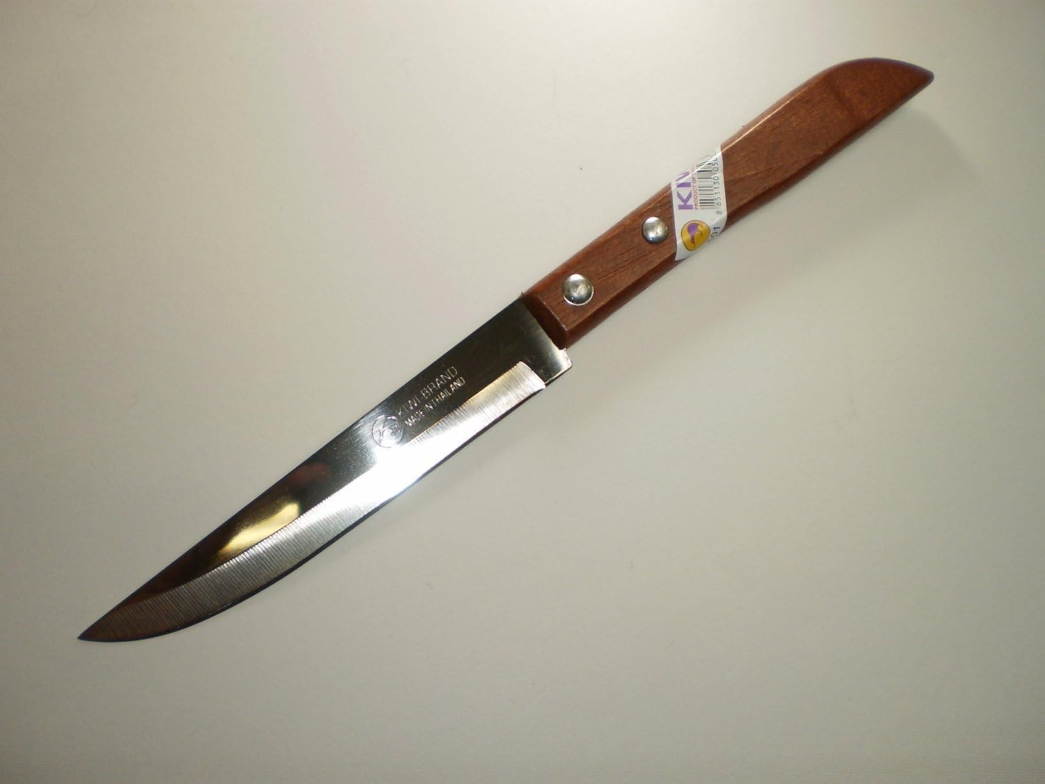 Set of 3 Stainless Steel Knives, wood handle 501
