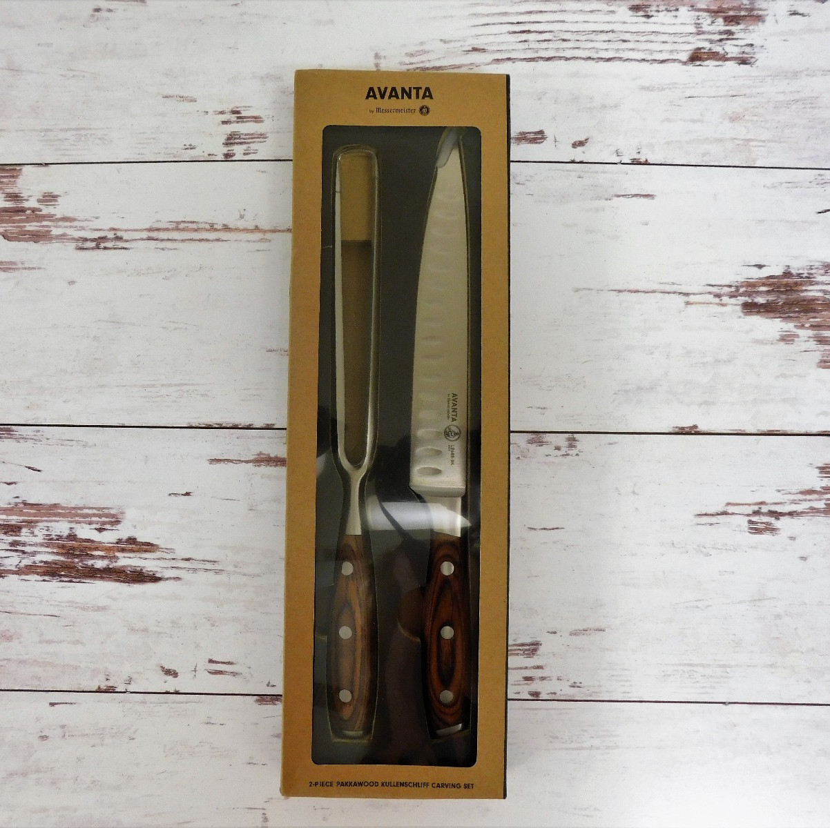 Messermeister Avanta Kullenschliff 2 Piece Carving Set – NEW