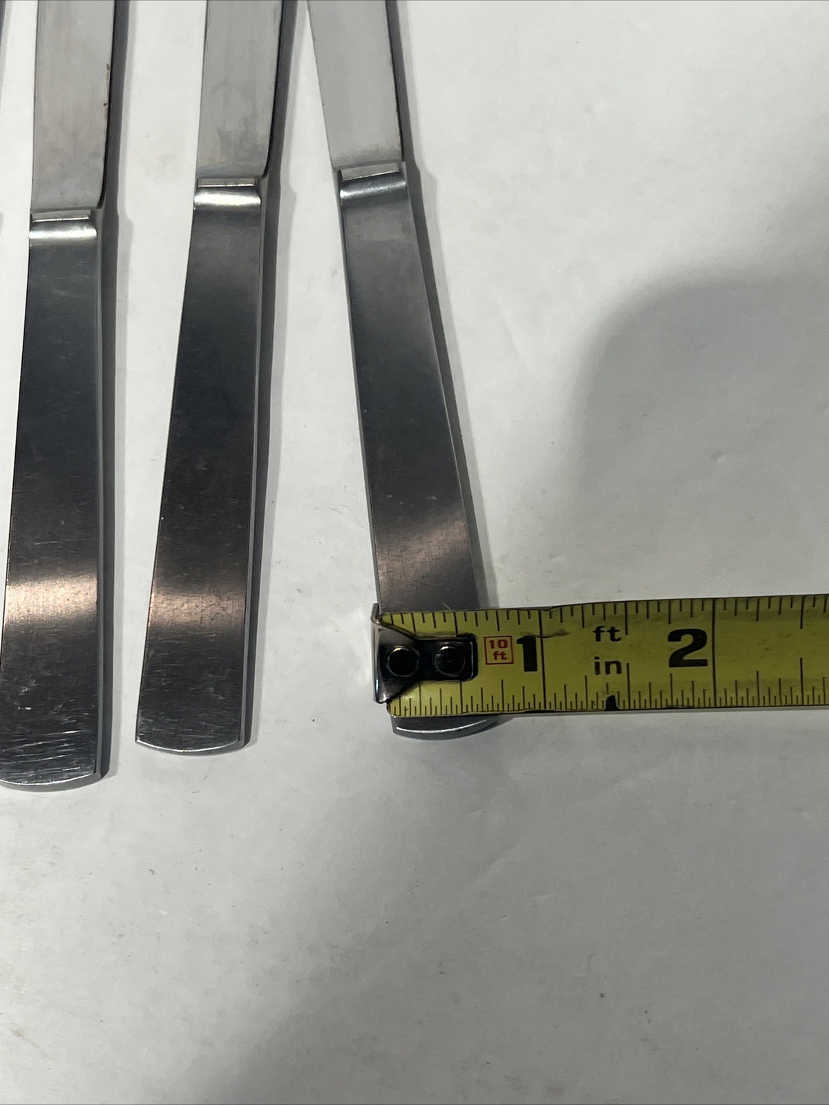 6- B&B Cutlery Set Stainless Steak Knives In Drawer Knife Case Italy Quality