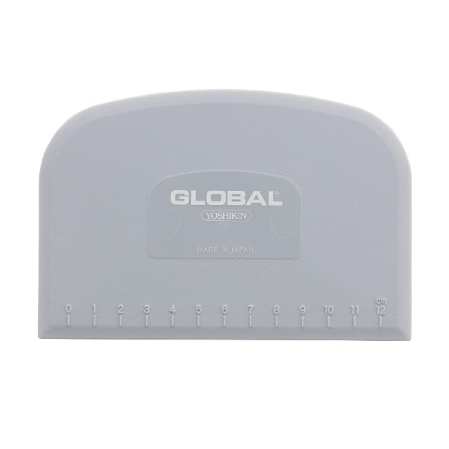 Global GS-200/SP Mini Chopper Plain Stainless Steel Scraper Japanese Knife Kitch