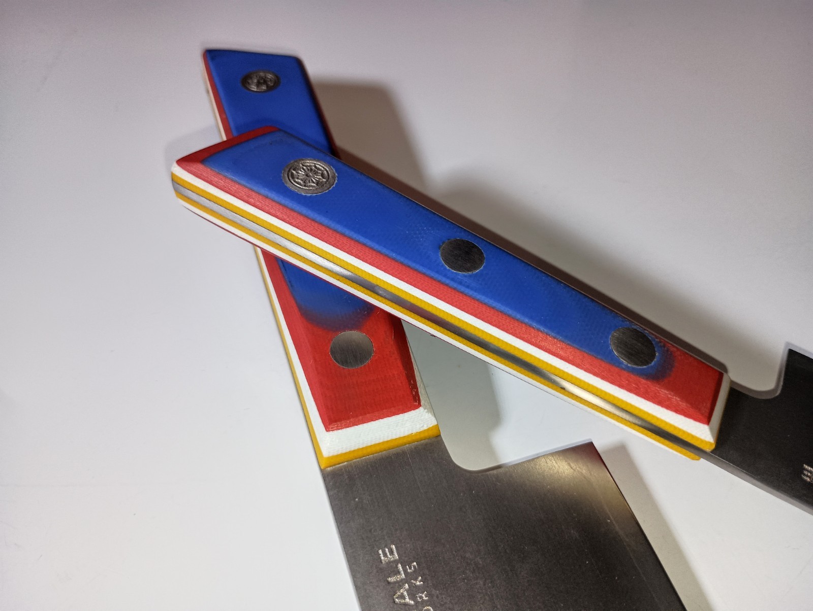 NACIONALE 2pcs Kitchen Knife Set- Patriot Theme Handles
