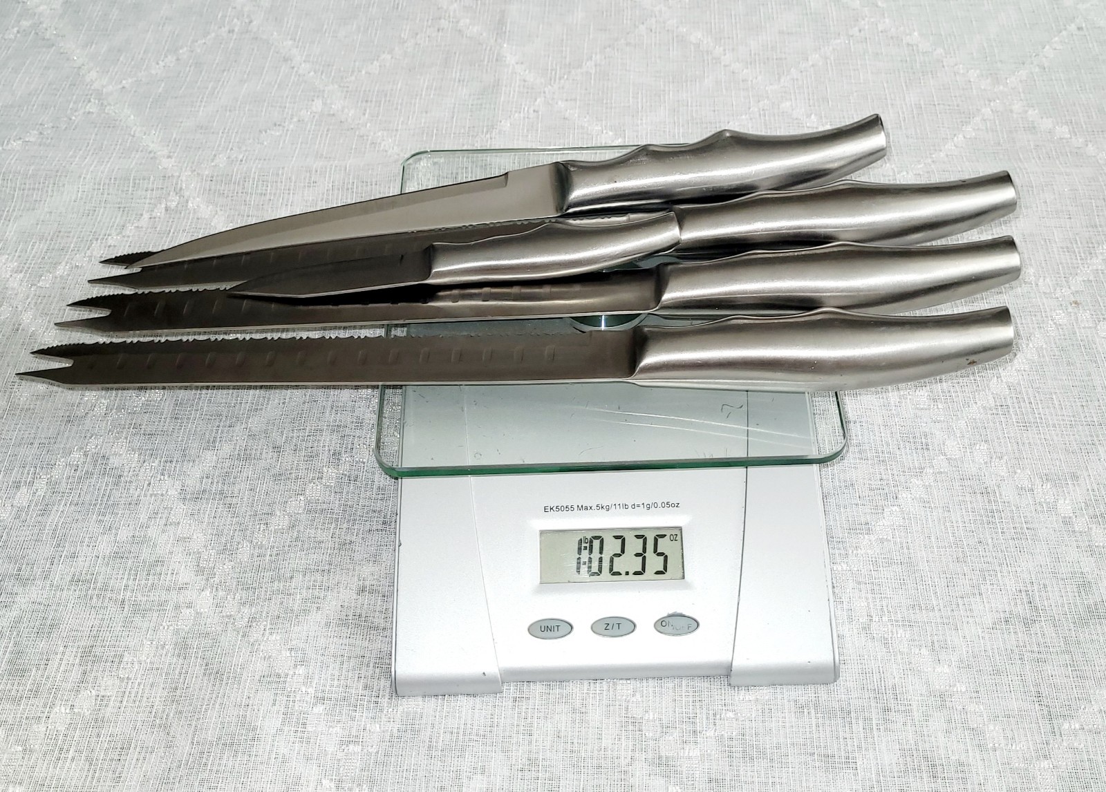 Set of 5 Forever Sharp Surgical Stainless Steel Knives Paring, Fillet & Carving