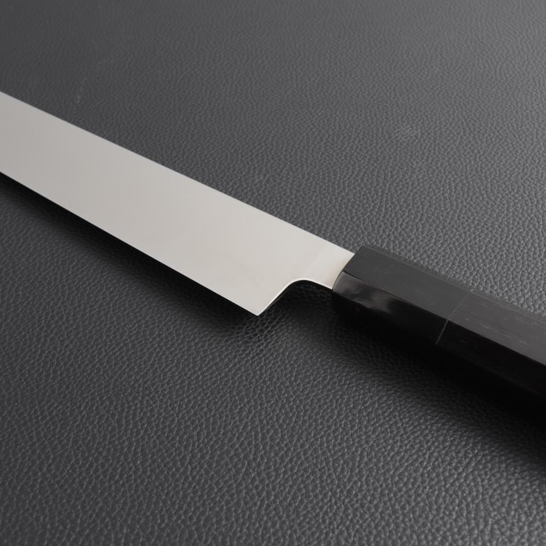 Kiritsuke Yanagiba 300mm Japanese Kitchen Knife Stainless Steel Ebony New