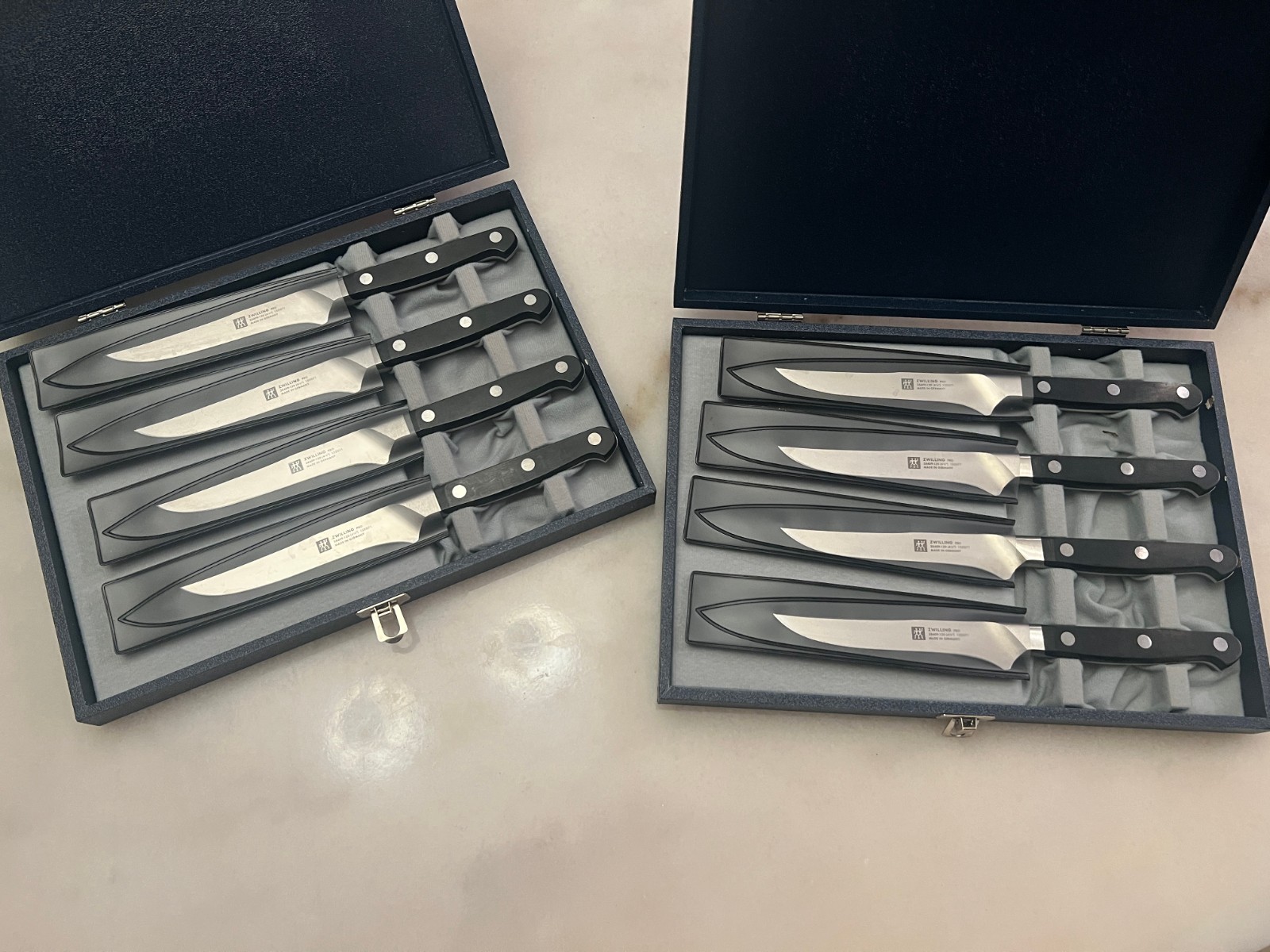 Zwilling Pro 4.5″ Stainless Steel Steak Knife Set, 4-Piece – 2 Sets Available